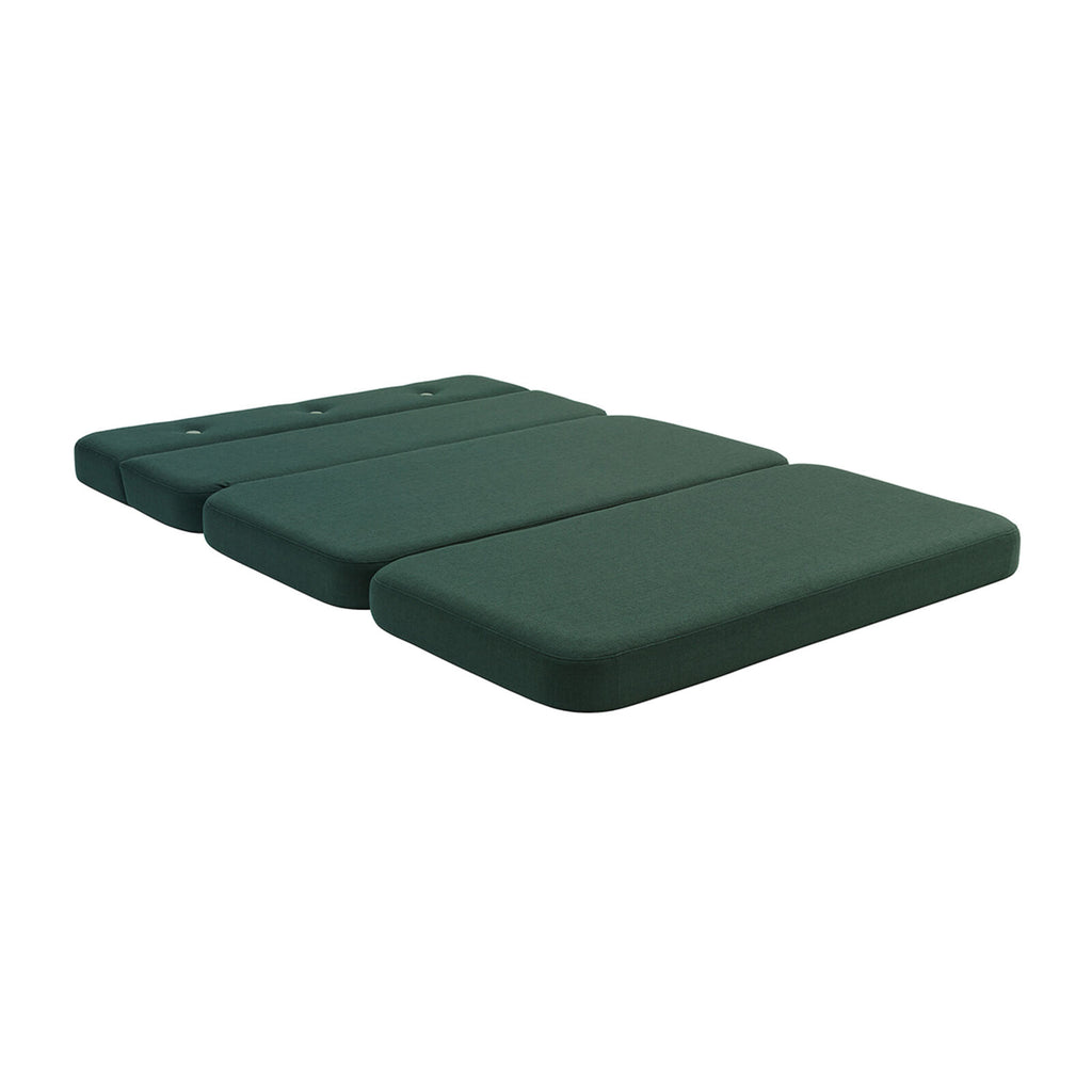 by KlipKlap 3-Falt-Sofa XL Soft 140 cm Deep Green
