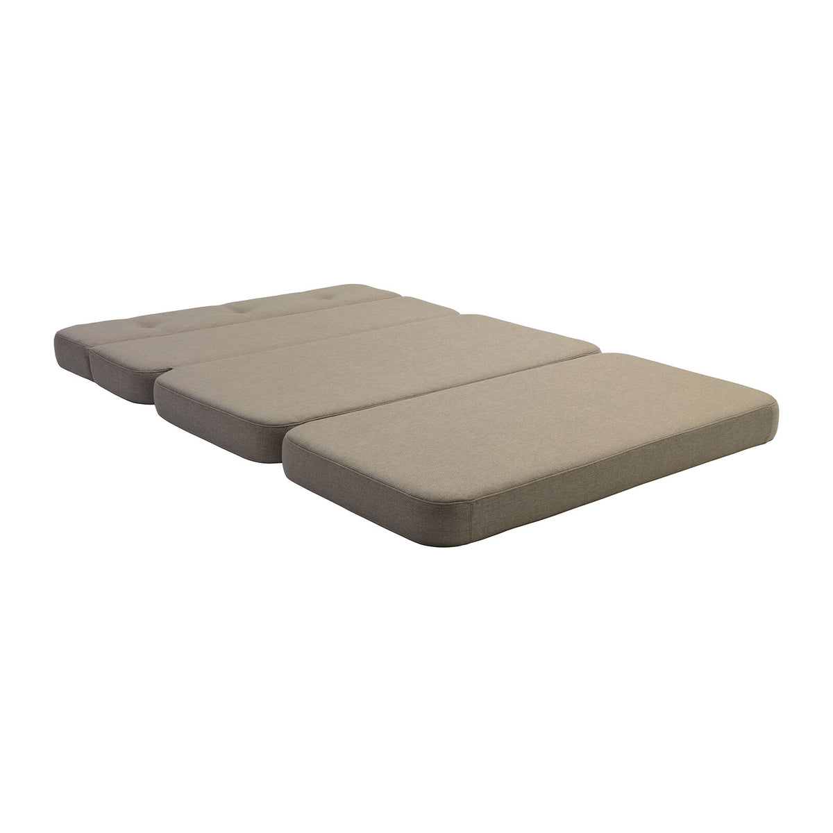 by KlipKlap 3 Fold Sofa XL Soft 140 cm Sand