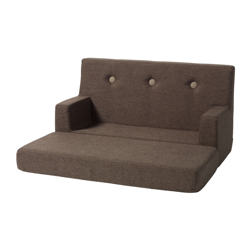 by KlipKlap Kids Sofa Brown