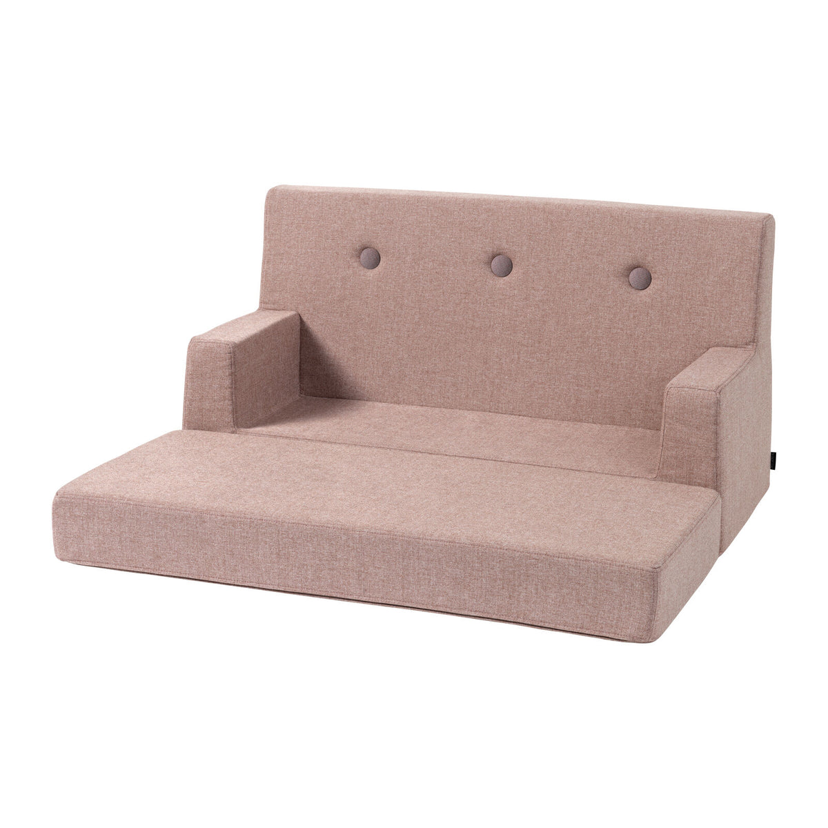 by KlipKlap Kids Sofa Soft Rose
