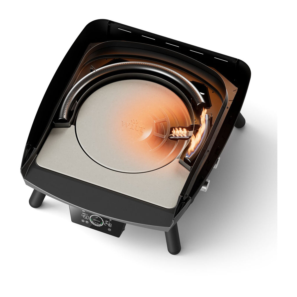 Witt ETNA Rotante Control 13in DE Pizza oven Green