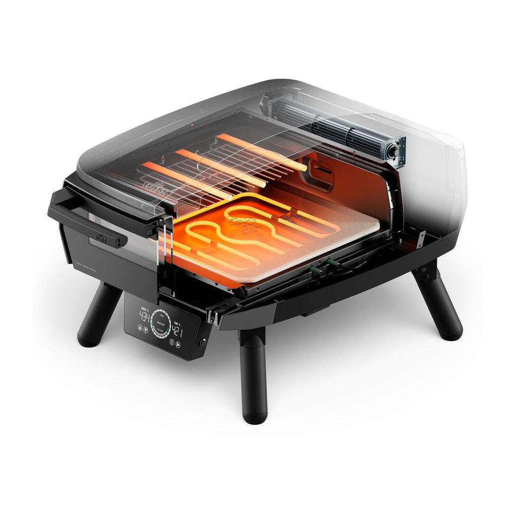Witt eGNITE Control 13in EU Pizzauuni Musta