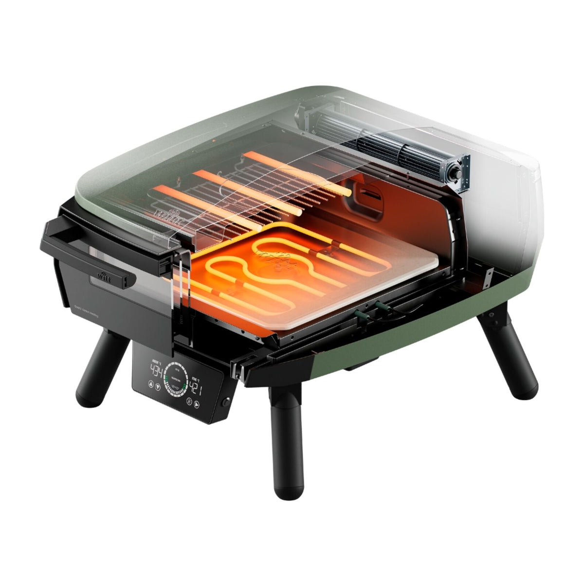 Witt eGNITE Control 13" EU pizzaugn grön