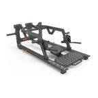 Booty Builder Reverse Lunge Plate Loaded Strength training Machine Black