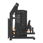 Booty Builder Pendulum Hip Press, viktmagasin Styrketräningsmaskin Svart