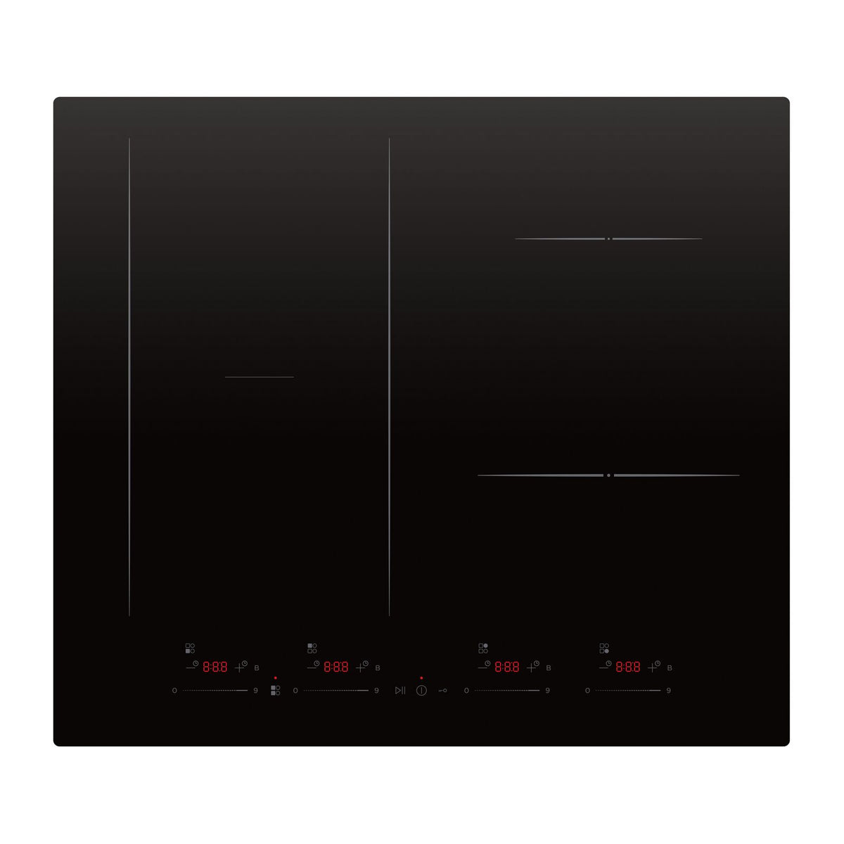 Witt Classic CIP60FS Induction hob Black