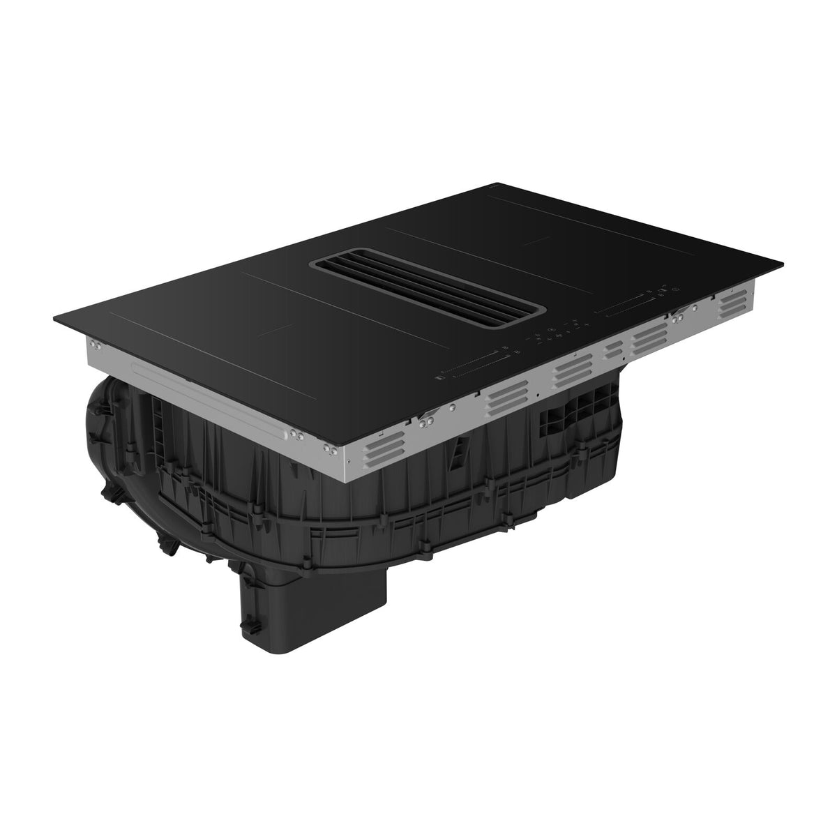 Witt Classic CHIHP80R Ventilator in hob Svart