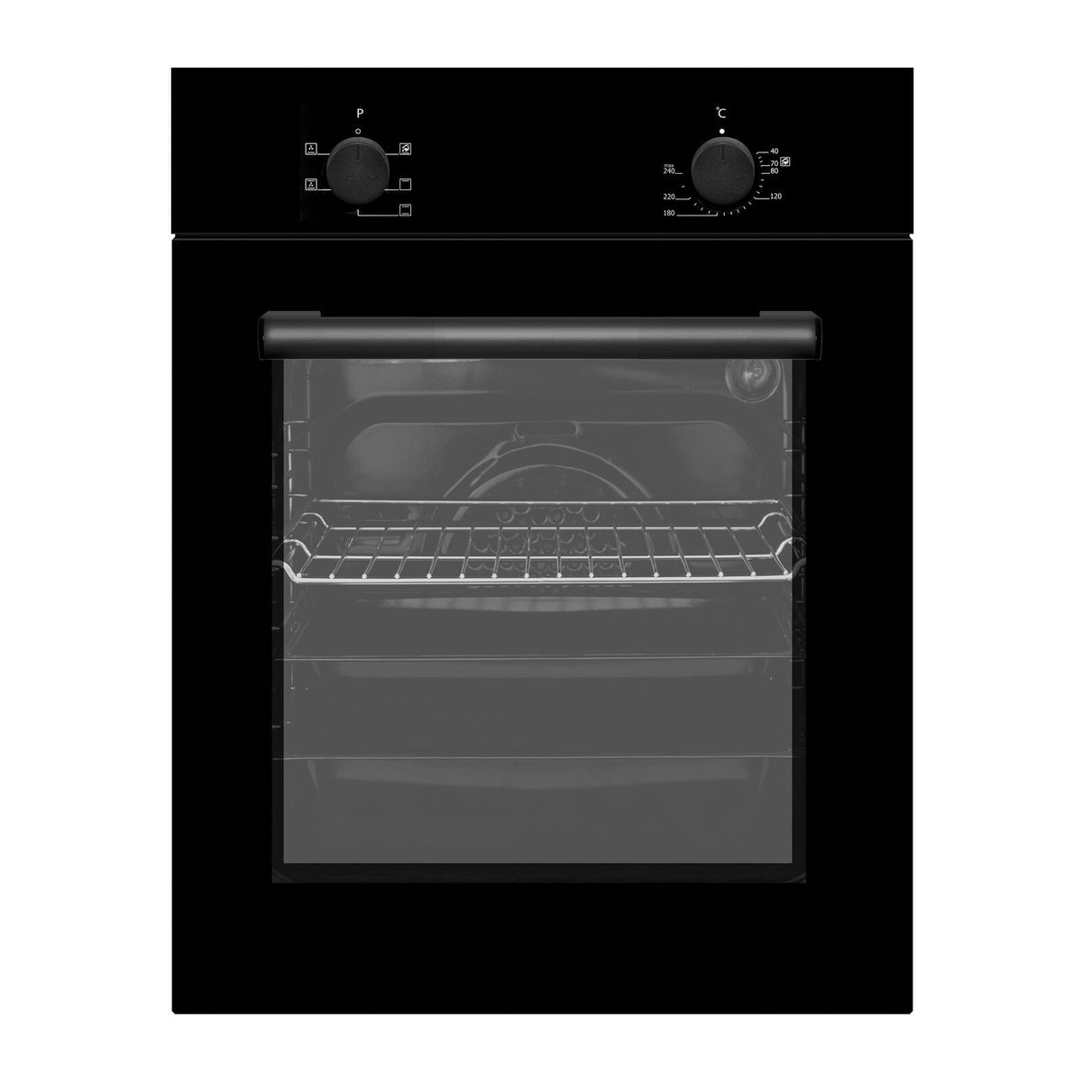 Ecotronic EO451B-1 Inbyggnadsugn Sort