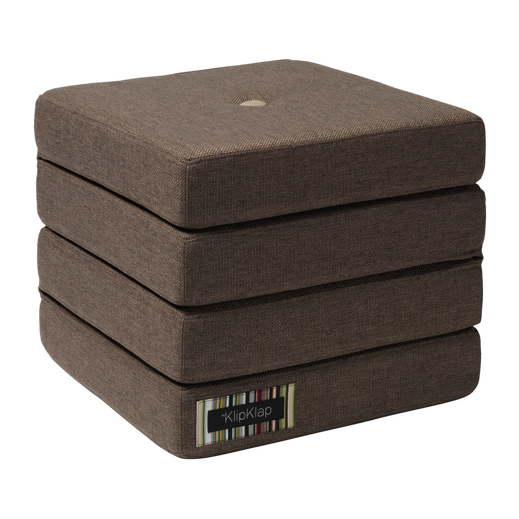 By KlipKlap KK 4 Fold Brun med Sand