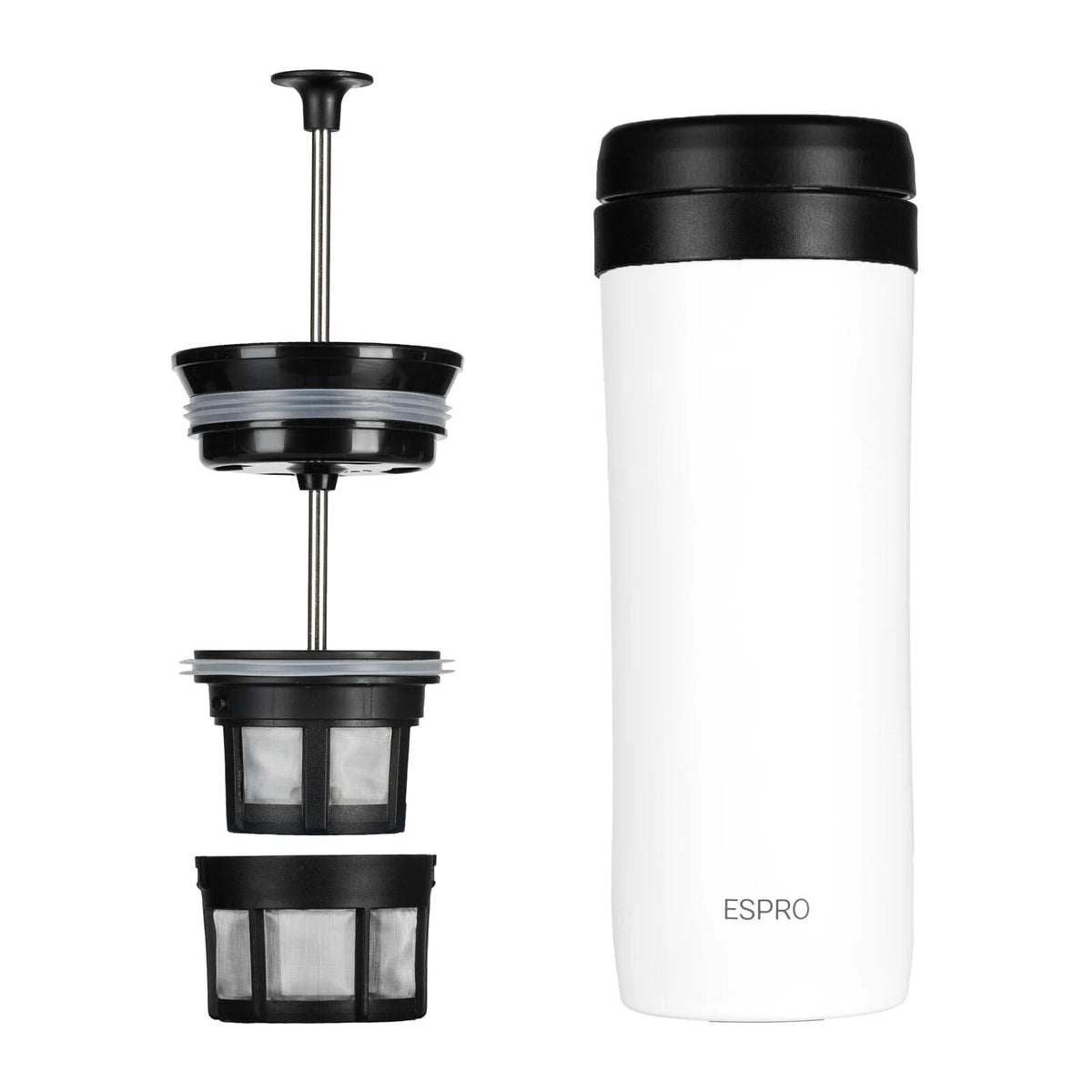 Espro 5012C-17WT Stamp Travel mug White