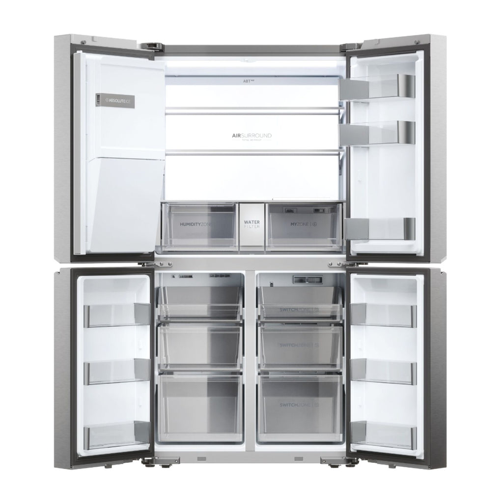 Haier HCR7918EIMP Jääkaappipakastin ruostumaton teräs