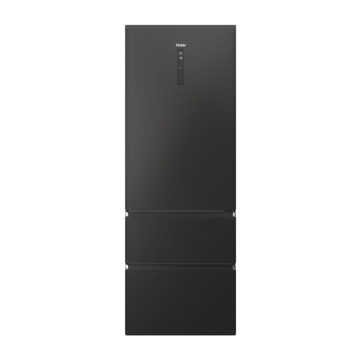 Haier HTW7720ENPT Kjøleskap-fryser Svart