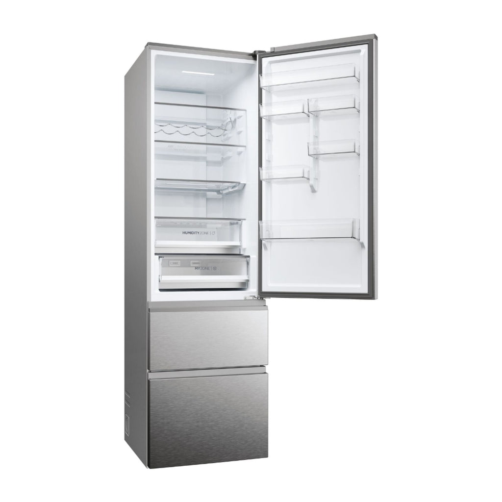 Haier HTW5620DNMG Jääkaappipakastin ruostumaton teräs