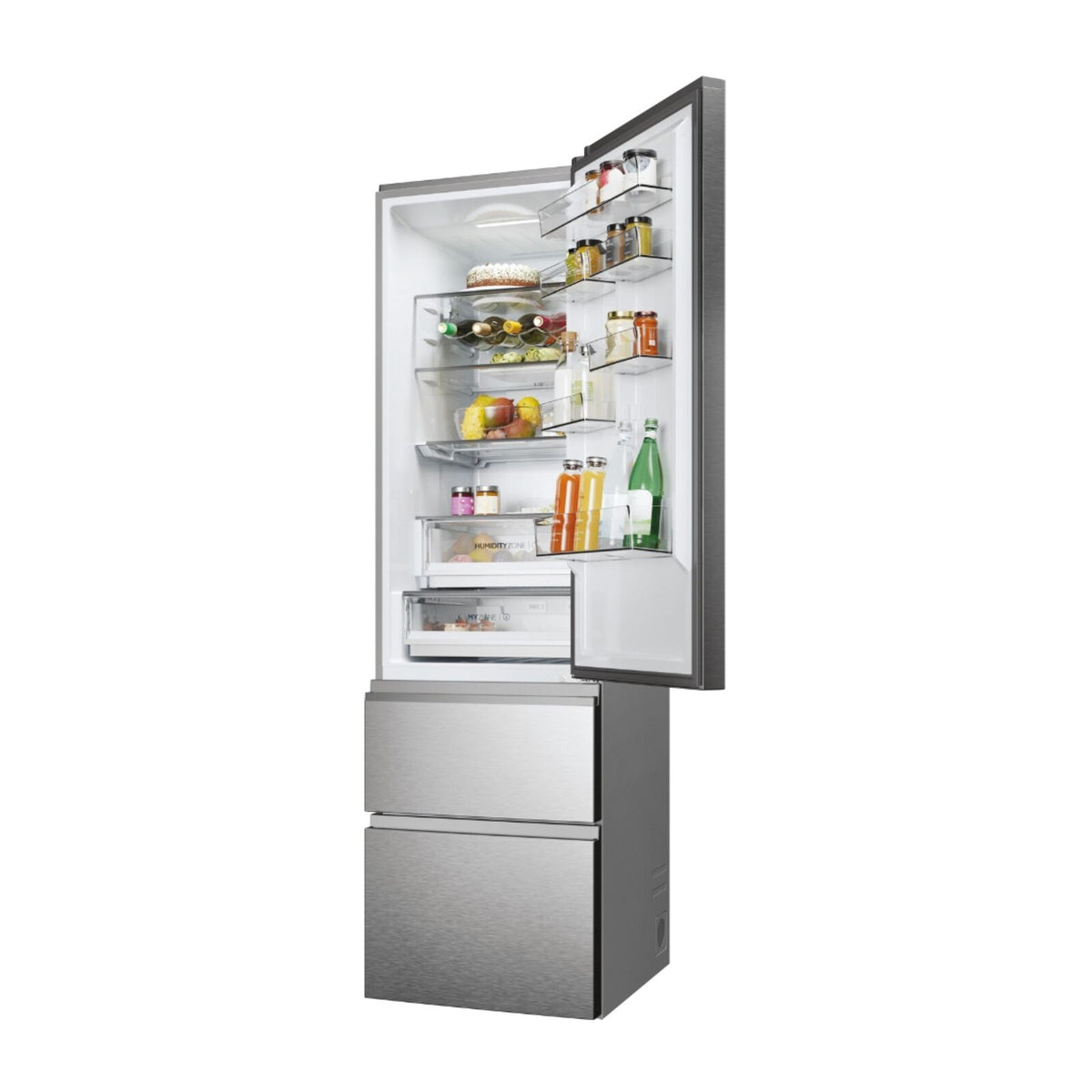 Haier HTW5620DNMG Kyl-frys Rostfritt stål
