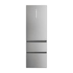 Haier HTW5618DNMG Kjøleskap-fryser Rustfritt stål