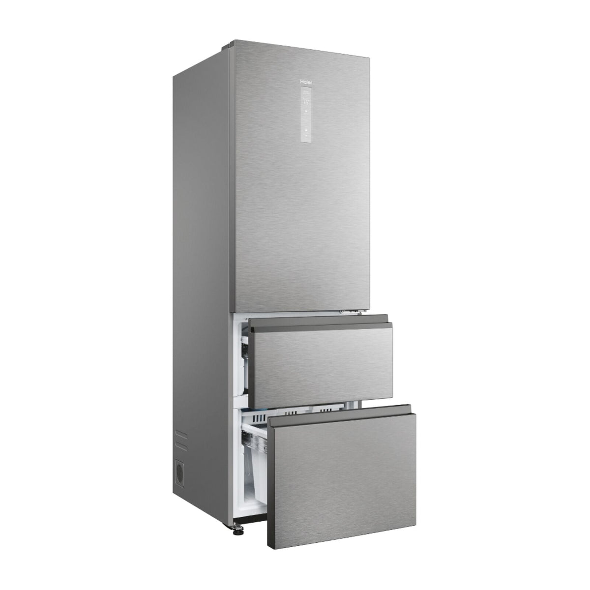 Haier HTW5618DNMG jääkaappipakastin ruostumaton teräs