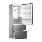 Haier HTW7720DNMP Køle-fryseskab Rustfrit stål