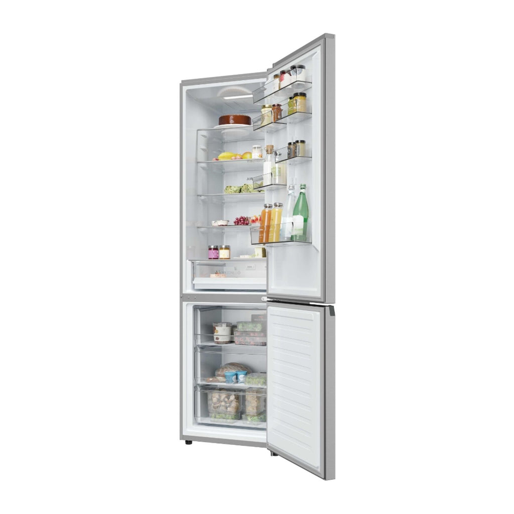 Haier HDPW3620DNPK Kjøleskap-fryser Rustfritt stål