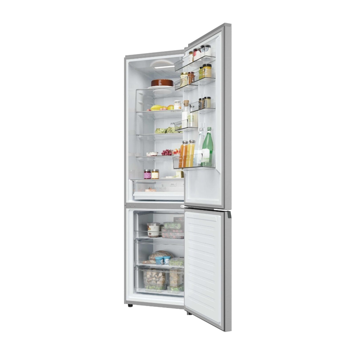 Haier HDPW3620DNPK Kyl-frys Rostfritt stål