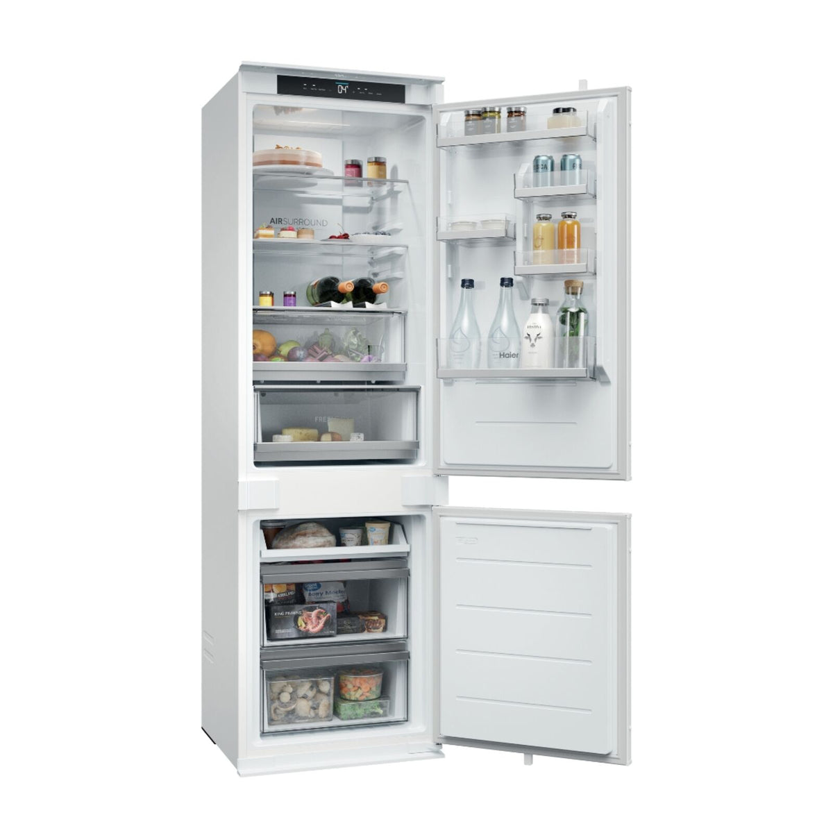 Haier HBQW5518E Kyl-frys Integrerad