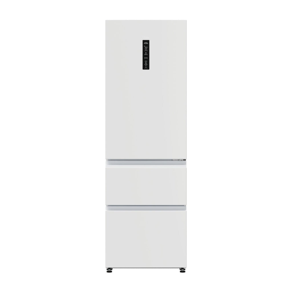 Haier HTW5618DNPW Køle-fryseskab Sort