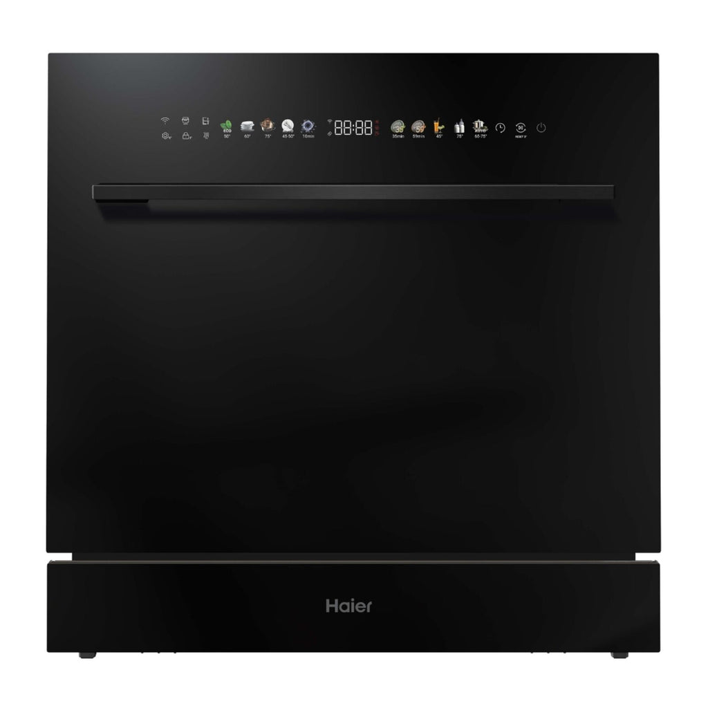 Haier XPI 8D9FFB Integreret opvaskemaskine Sort