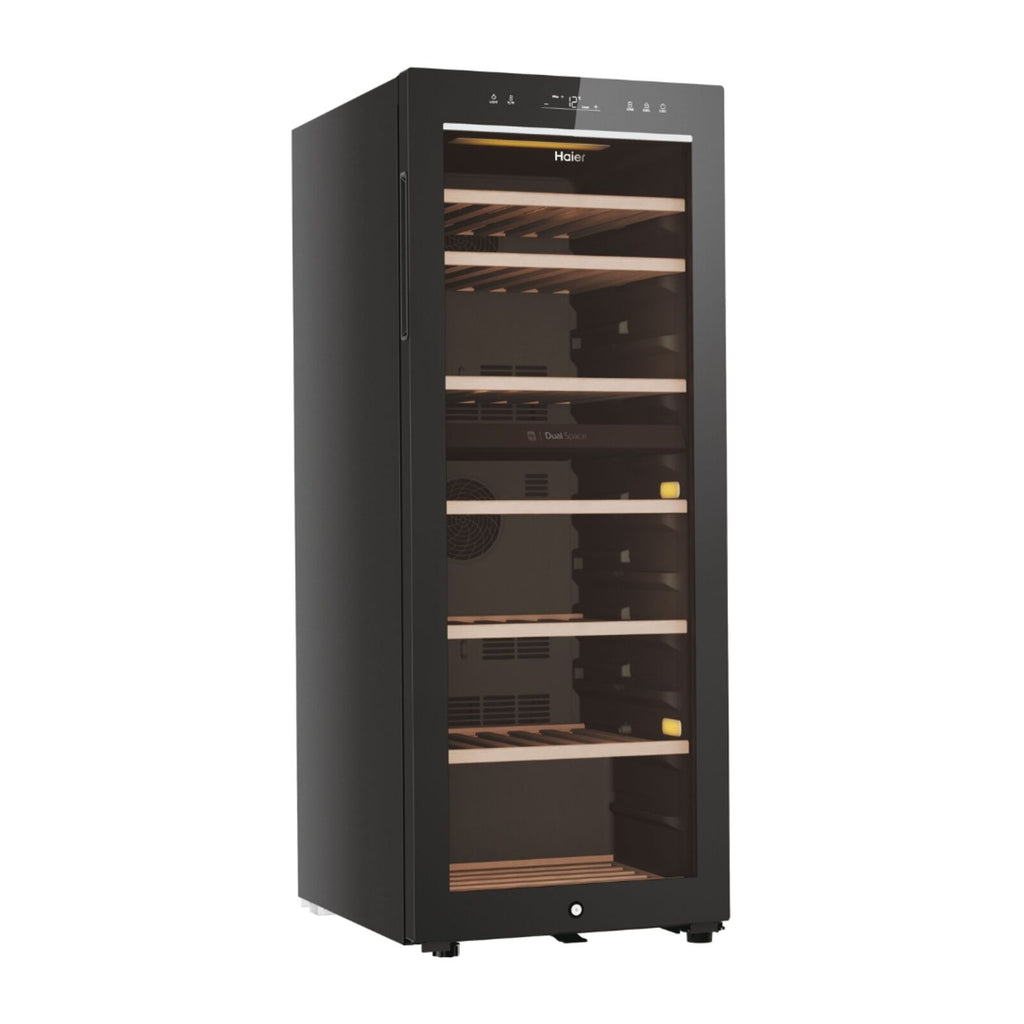 Haier HWS77GDAU1 Fristående vinkyl Svart