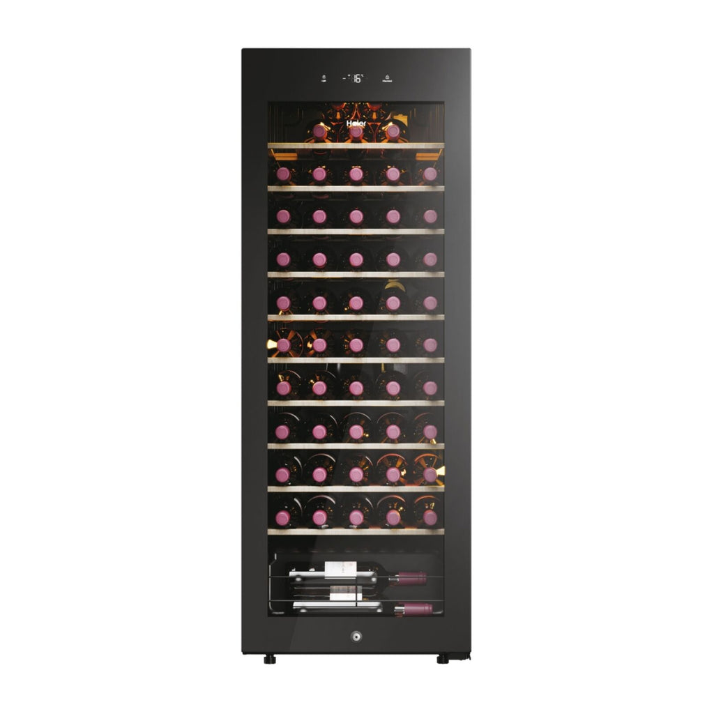 Haier HWS58GGH1 Frittstående vinskap Svart