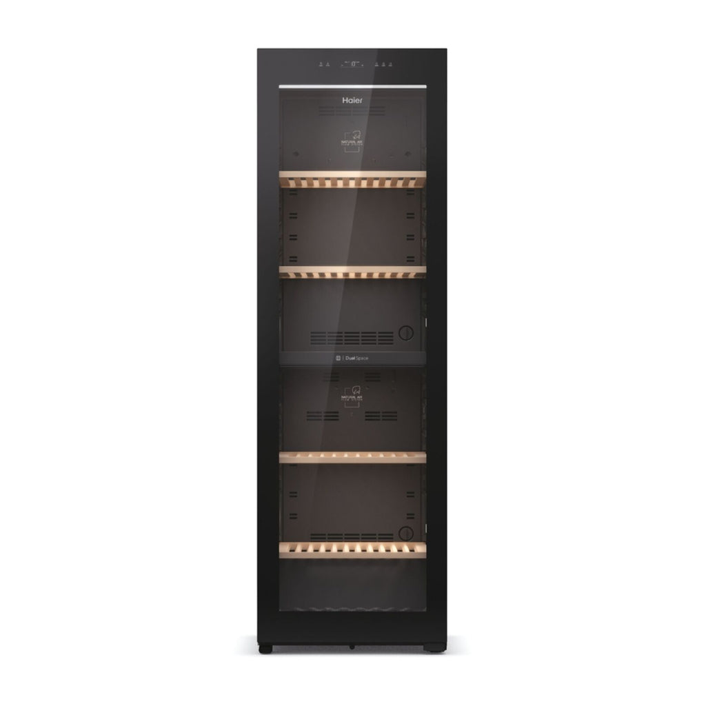 Haier HWS236GDEH1 Vapaasti sijoitettava viinikaappi musta