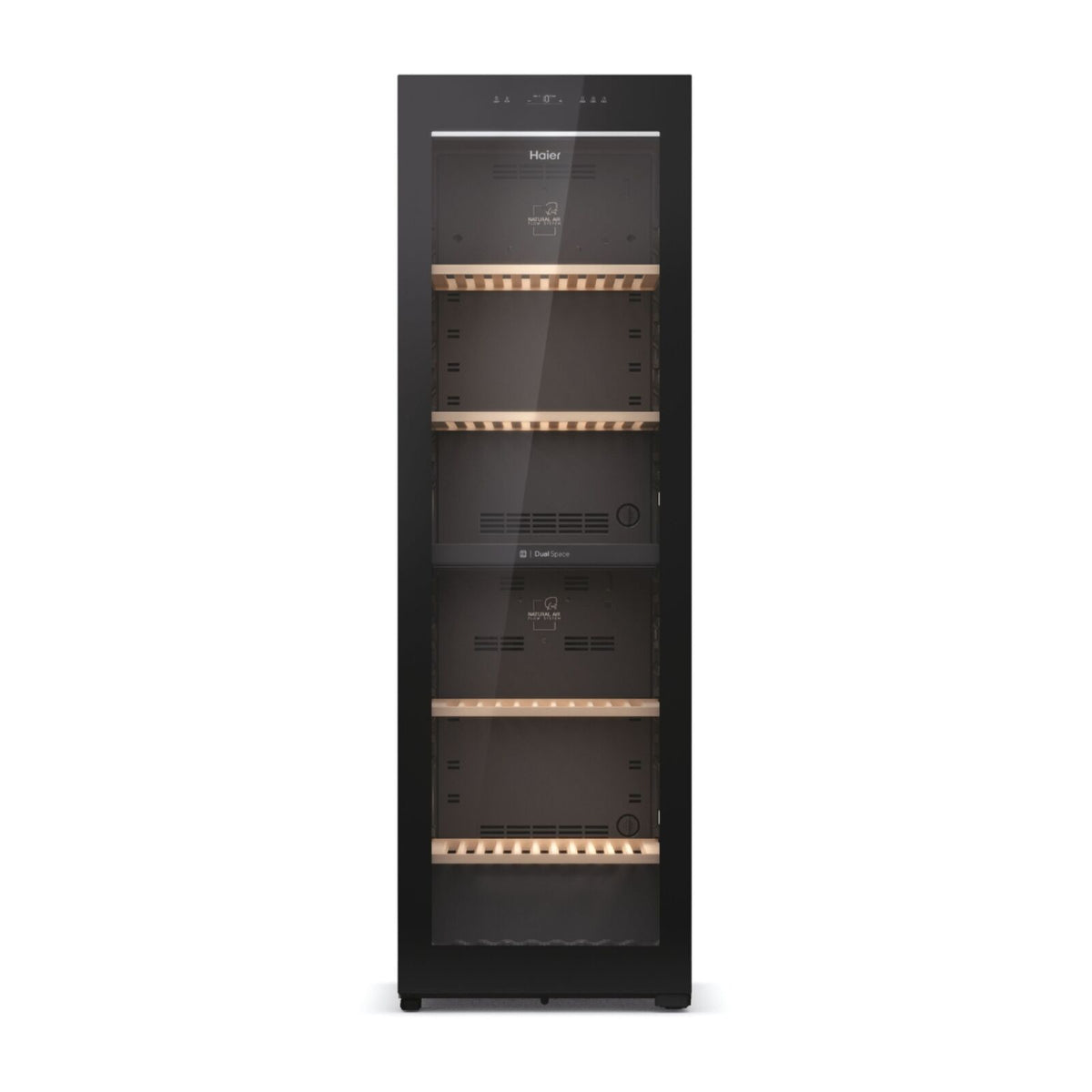Haier HWS236GDEH1 Frittstående vin Svart
