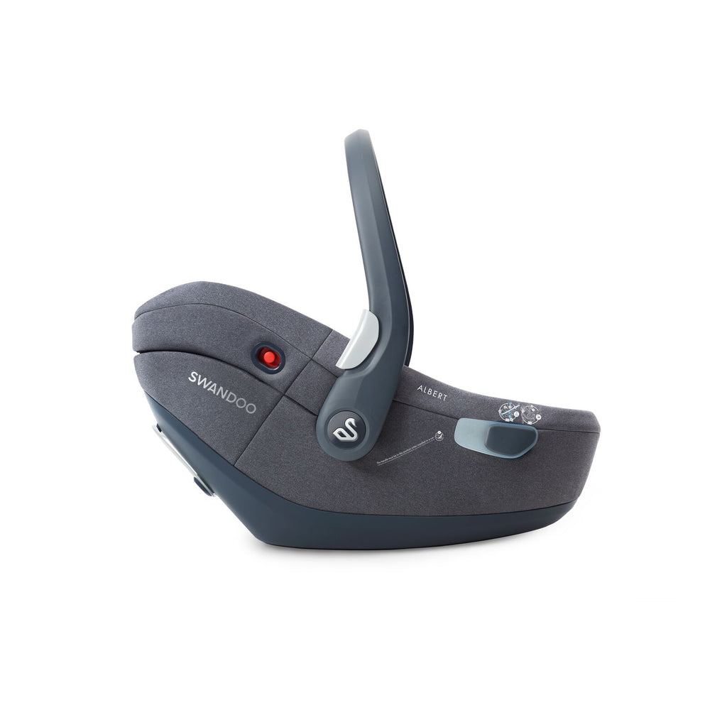Swandoo Albert I-size 1.2 40-85 cm eller upp till 13 kg Grå