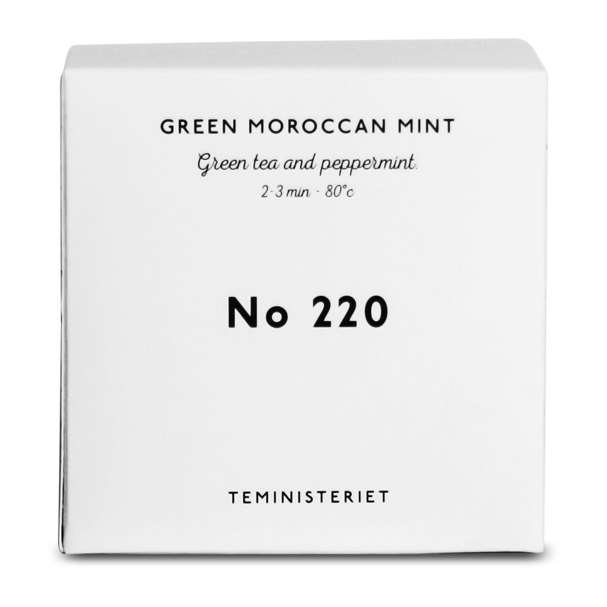 Teministeriet Signature 220 Green Moroccan Mint - Box Tea