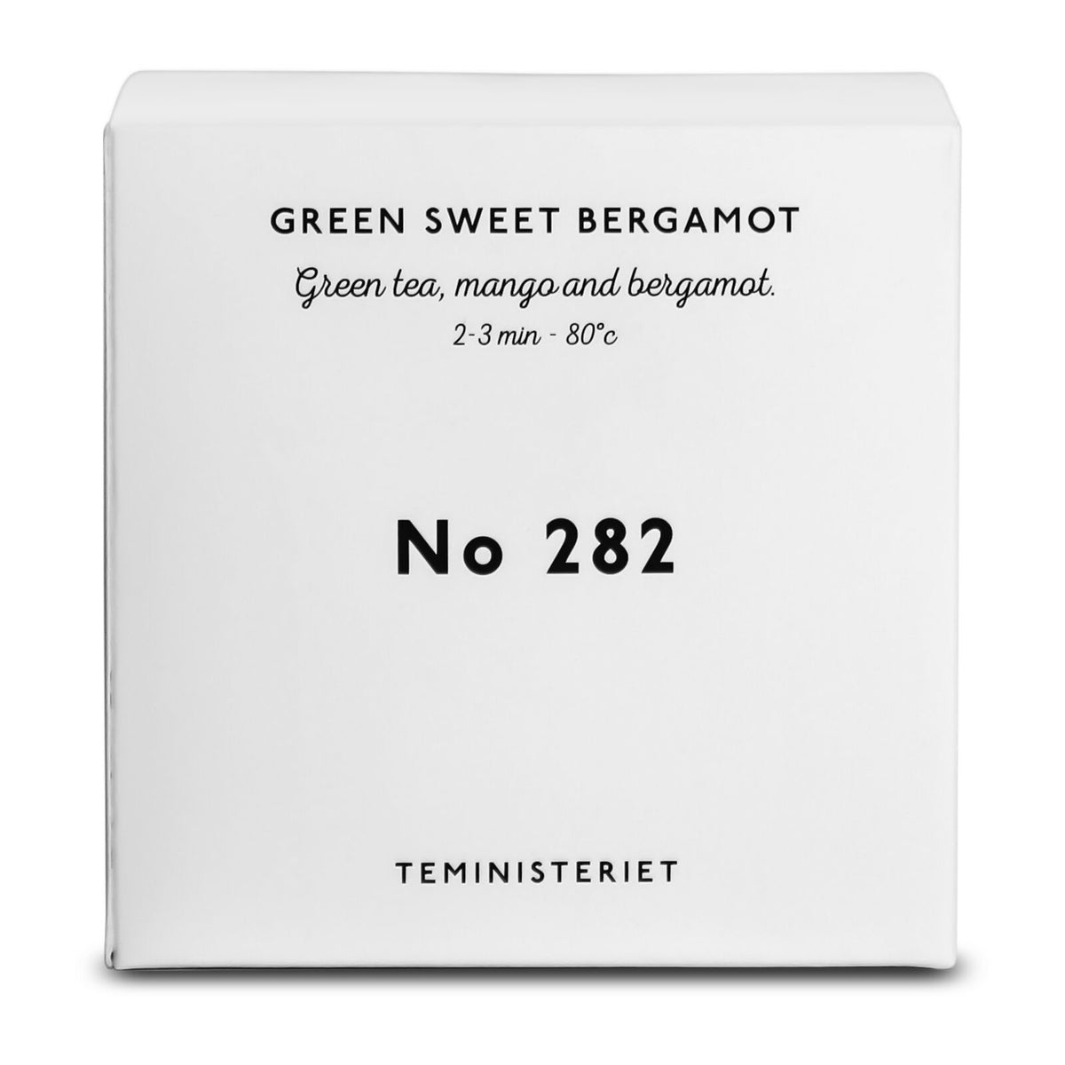 Teministeriet Signature 282 Green Sweet Bergamot - Box Tea