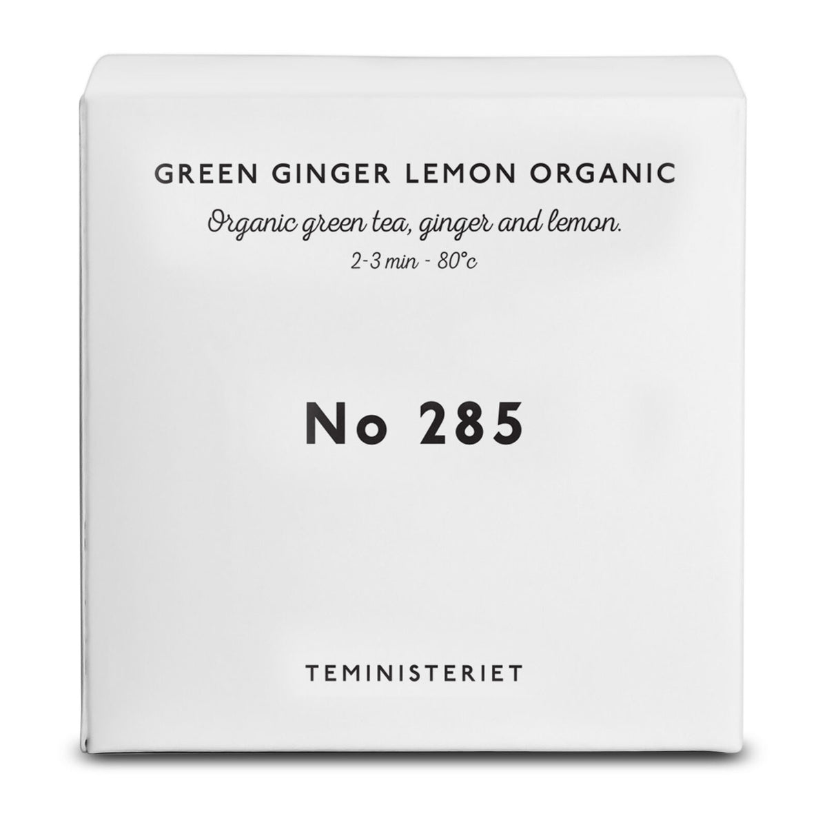 Teministeriet Signature 285 Green Ginger Lemon Organic - Box Tea