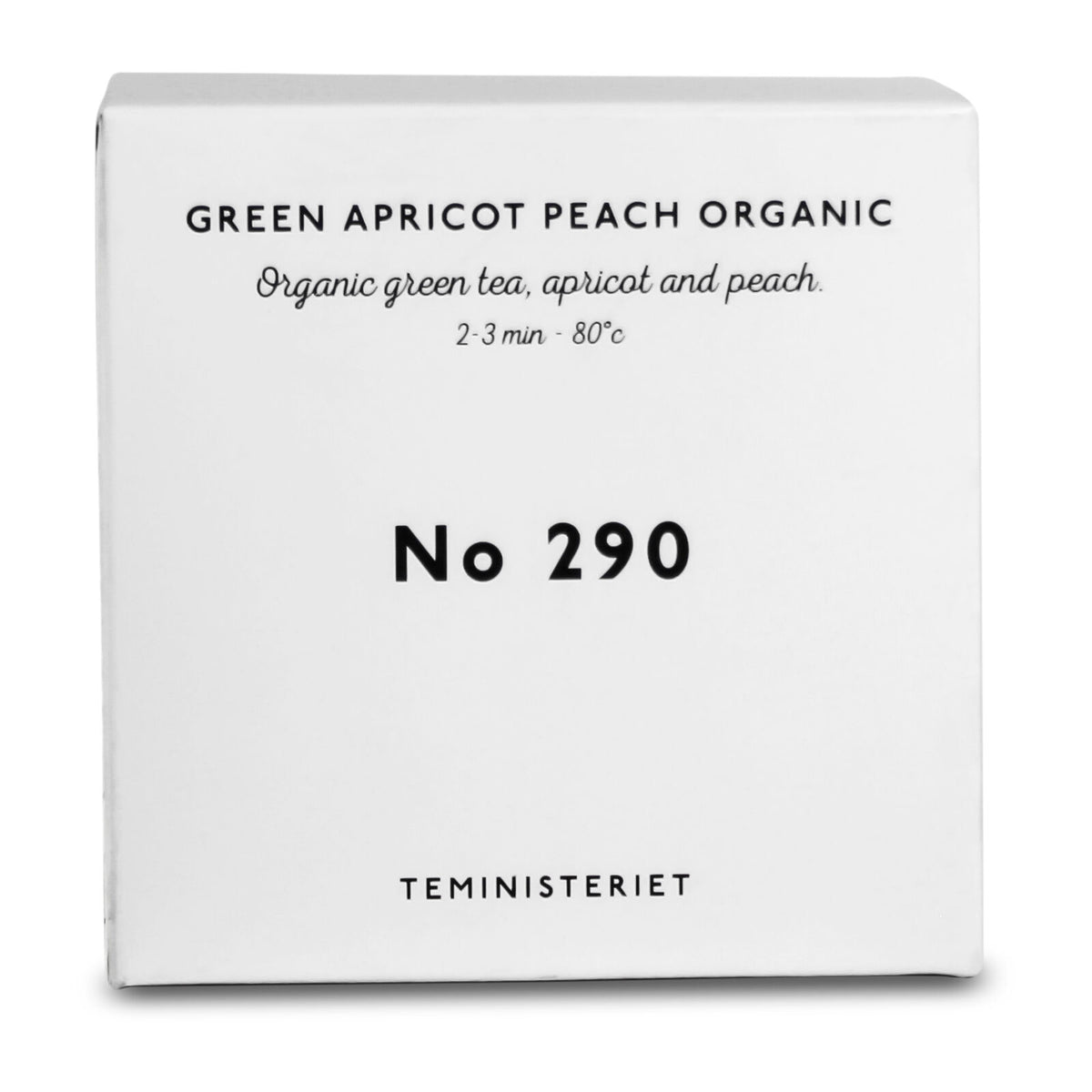 Teministeriet Signature 290 Green Apricot Peach Organic - Box Tea