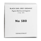 Teministeriet Signature 580 Black Earl Grey Organic - Box Tea