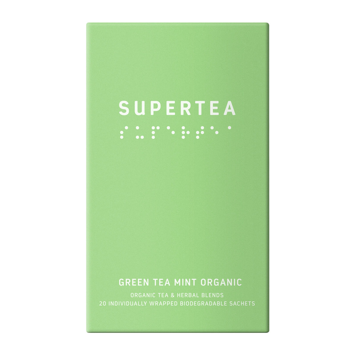 Teministeriet Supertea Supertea Green Tea Mint Organic Tea