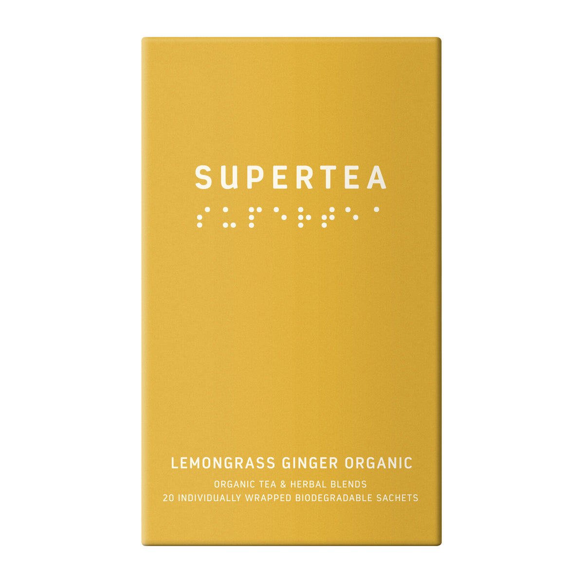 Teministeriet Supertea Lemongrass Ginger Organic Tea