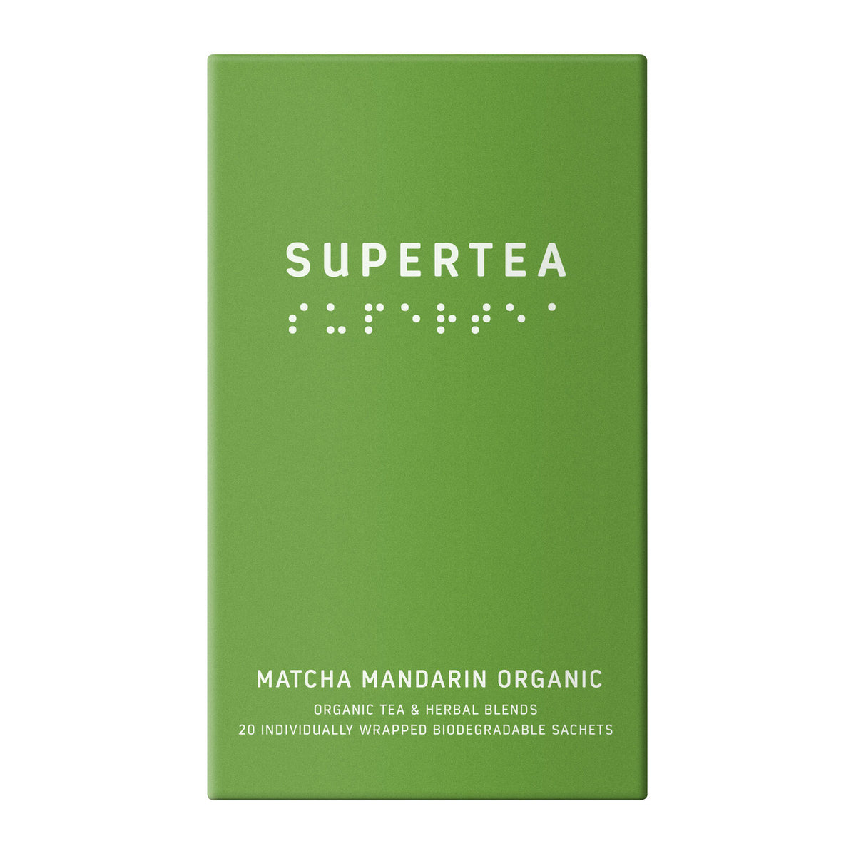 Teministeriet Supertea Supertea Matcha Mandarin Organic Tea