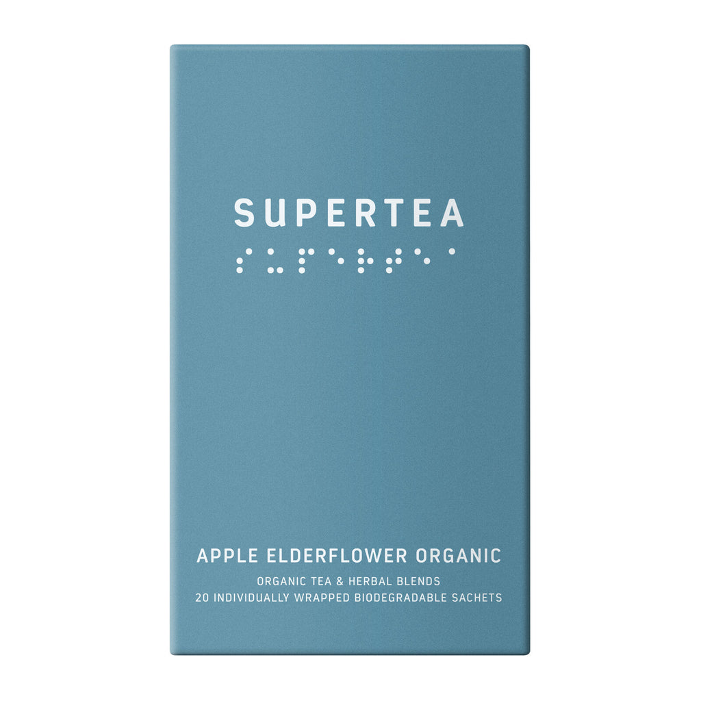 Teministeriet Supertea Apple Elderflower Organic Tea Blue