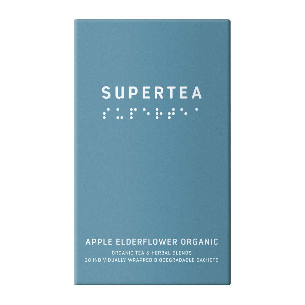 Teministeriet Supertea Apple Elderflower Organic Tea Blue