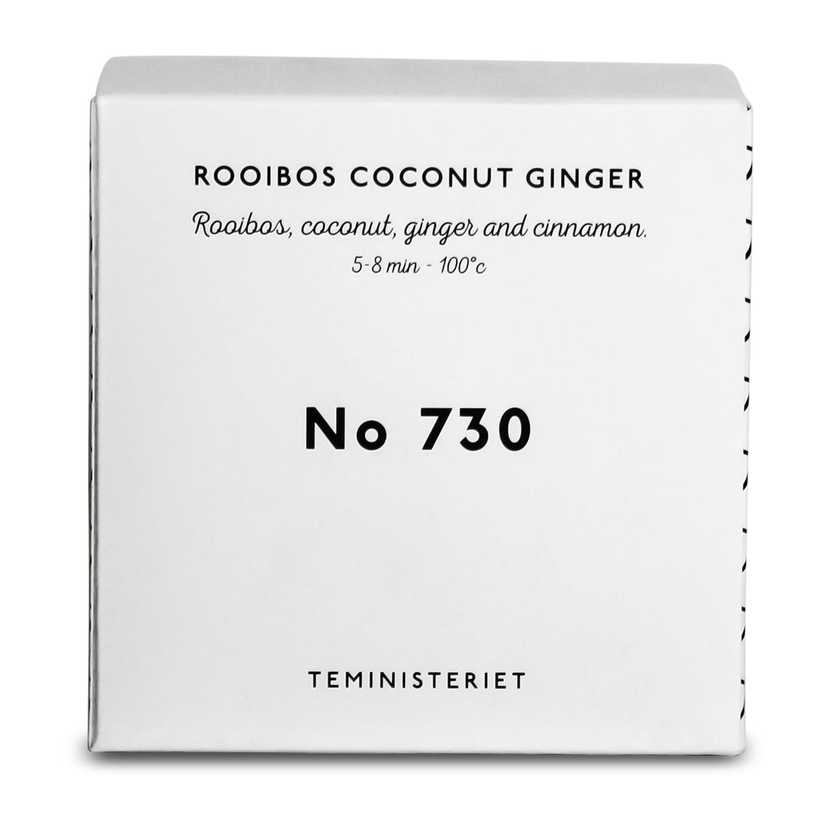 Teministeriet Signature 730 Rooibos Coconut Ginger - Box Tea