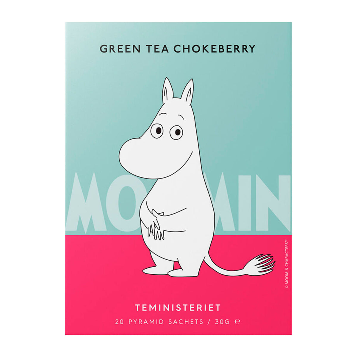 Teministeriet Moomin Moomin Green Tea Chokeberries Pyramide-te