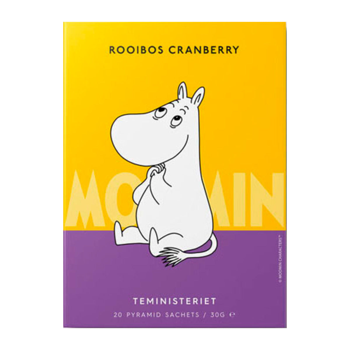 Teministeriet Moomin Moomin Rooibos Cranberry Pyramid Tea
