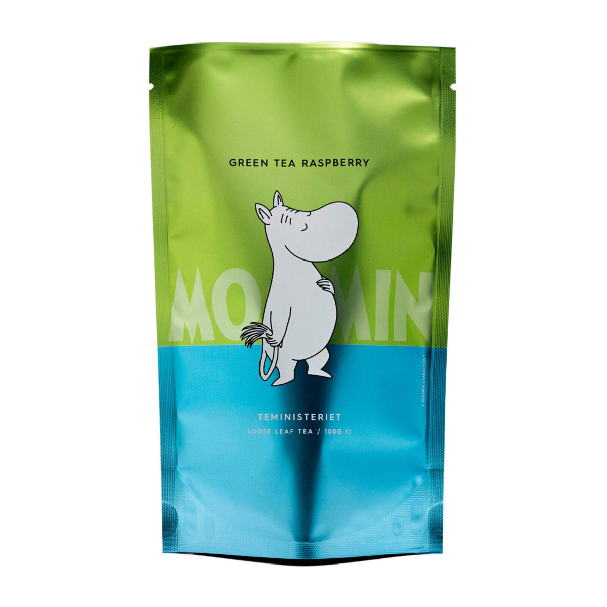 Teministeriet Moomin Green Tea Raspberry Pouch Tea
