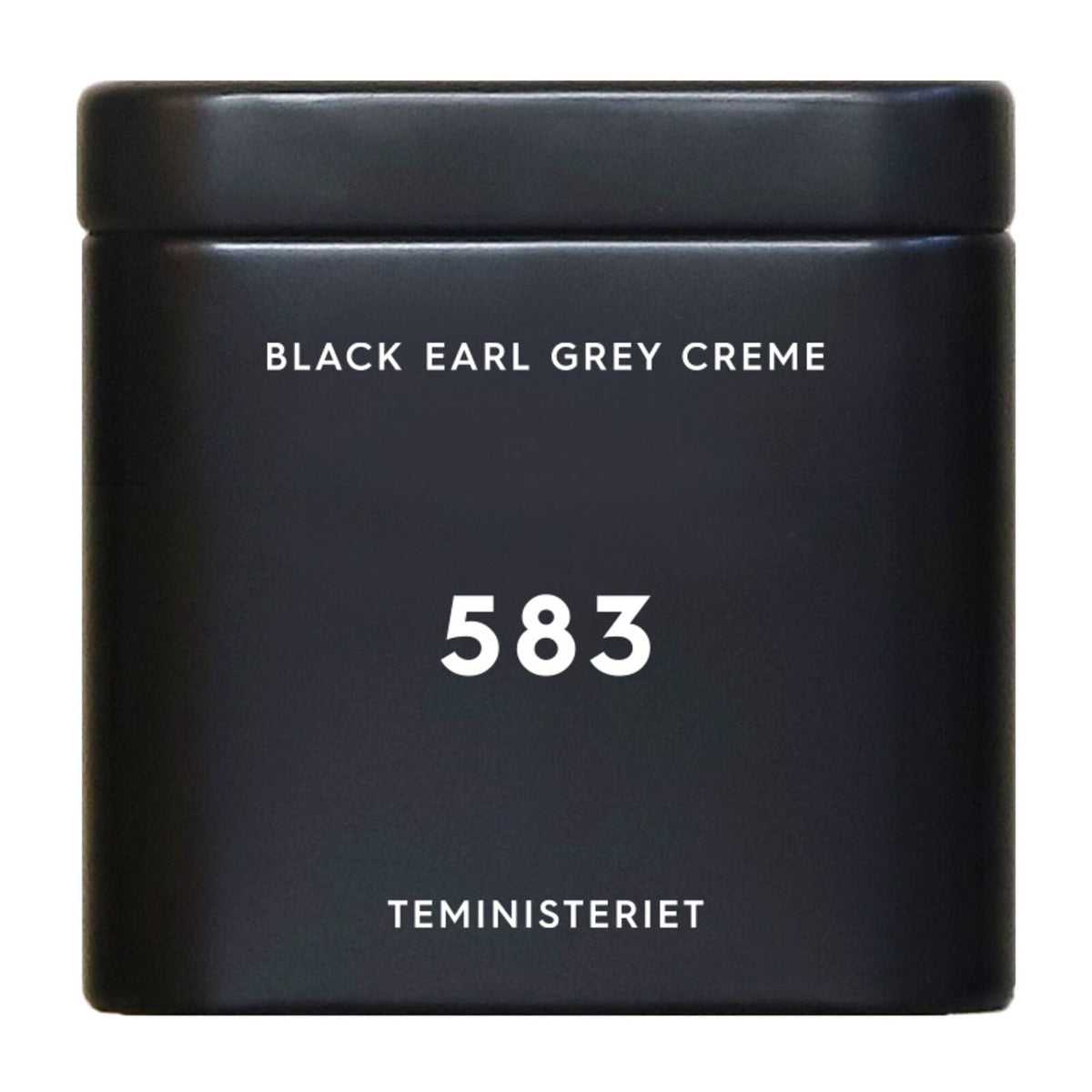 Teministeriet Signature 583 Black Earl Grey Creme Tölkki - Mini Tee