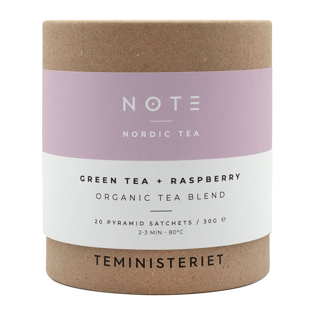 Teministeriet Note Green Tea Rasberry Organic vers 2 Tea