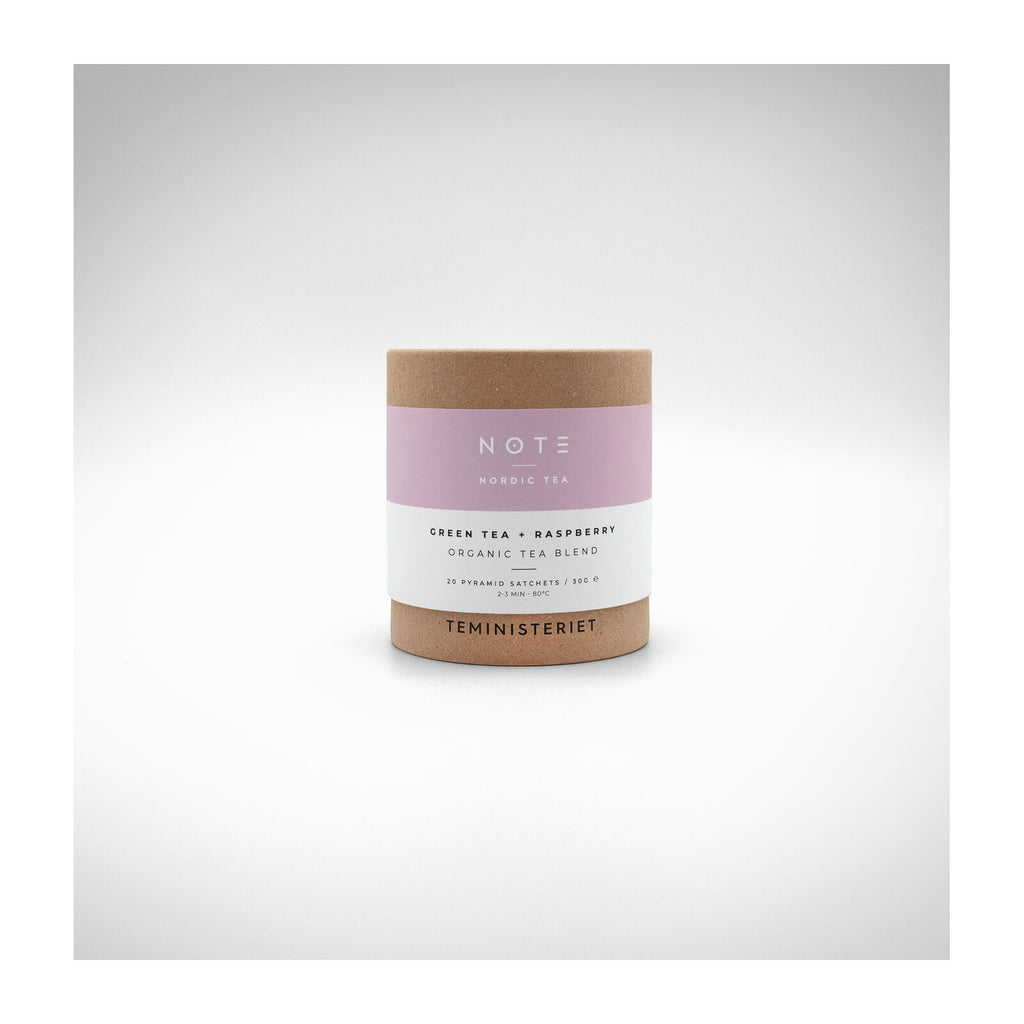 Teministeriet Note Green Tea Rasberry Organic vers 2 Tea