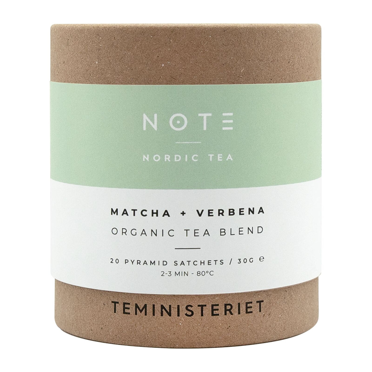 Teministeriet Note Matcha Verbena Organic vers 2 Tea