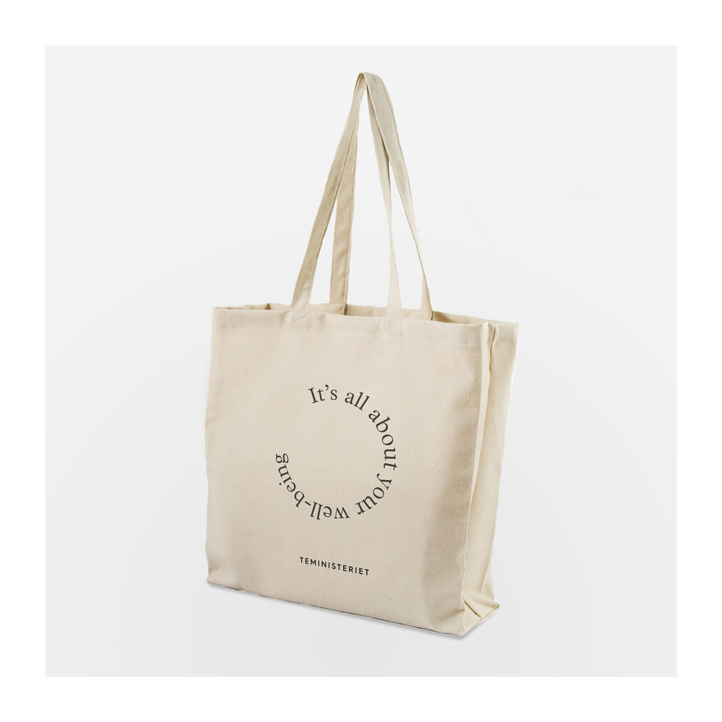 Teministeriet Totebag Merch Beige